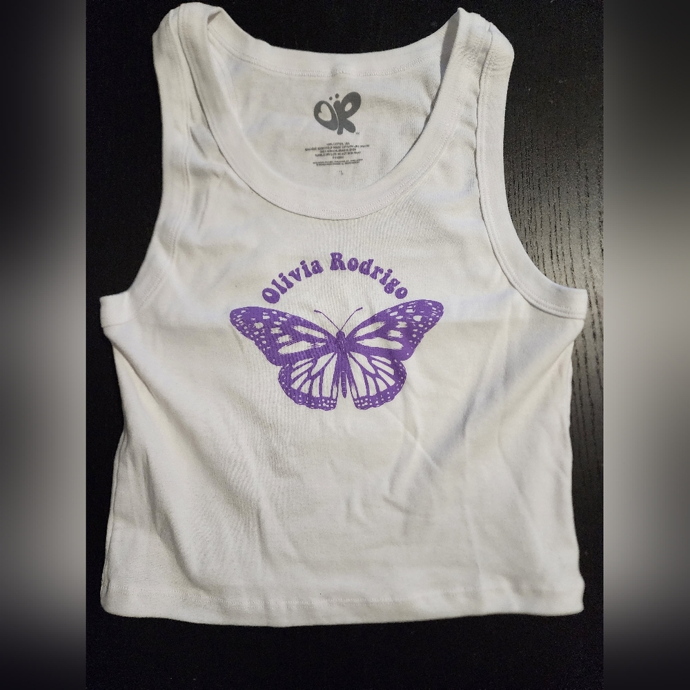 GUTS Tour Baby Tank in White